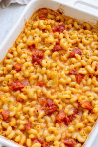 Oven Baked Macaroni and Tomatoes 1