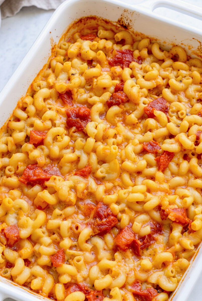 Oven Baked Macaroni and Tomatoes 1