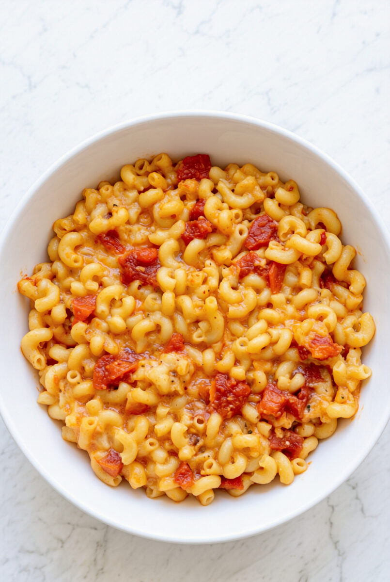 Oven Baked Macaroni and Tomatoes 4