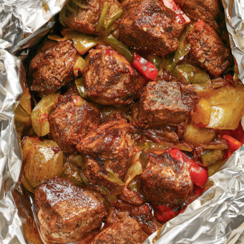 Slow Cooker 3 Ingredient Cajun Steak Packets 1