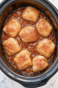 Slow Cooker 4 Ingredient Apple Dumplings 1