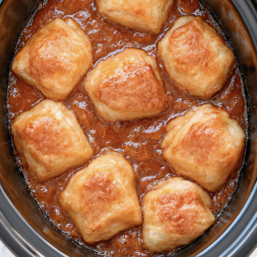 Slow Cooker 4 Ingredient Apple Dumplings 1