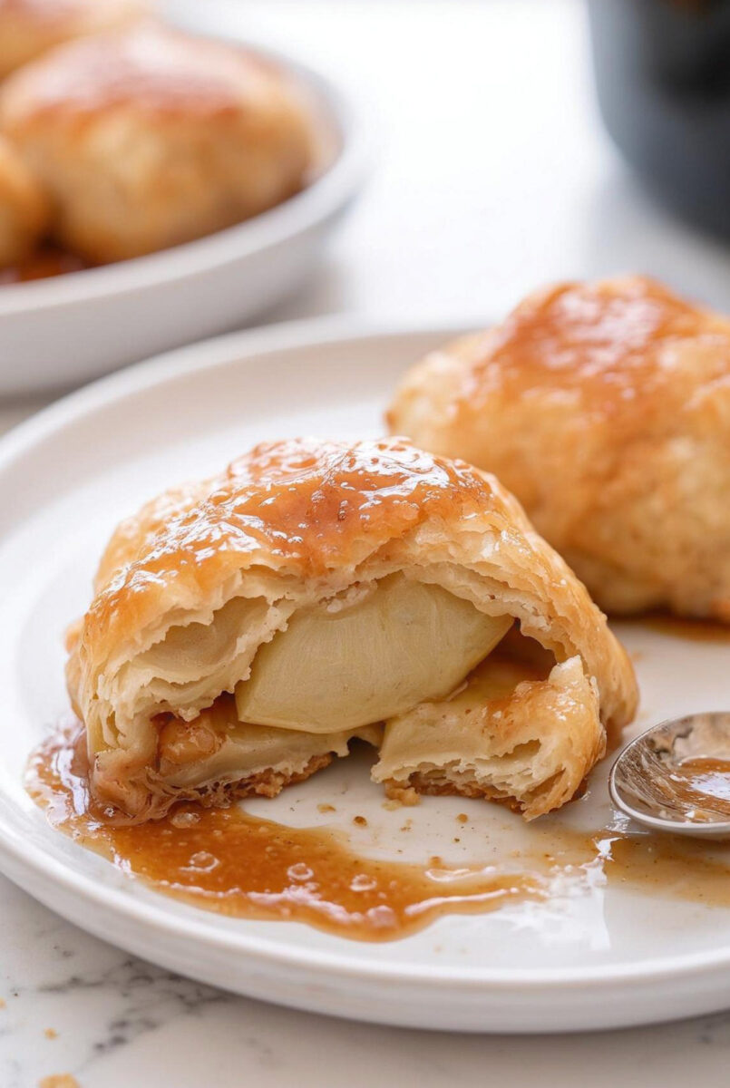 Slow Cooker 4 Ingredient Apple Dumplings 4