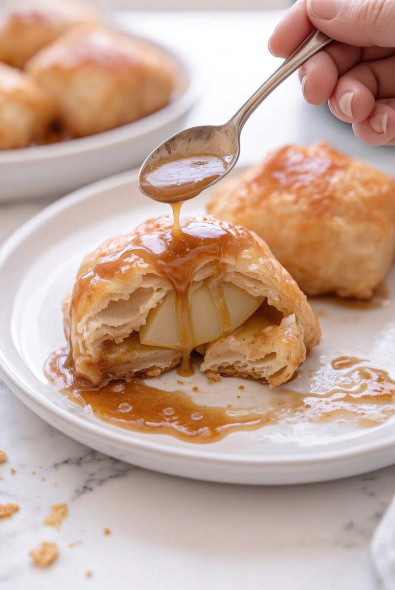 Slow Cooker 4 Ingredient Apple Dumplings 5