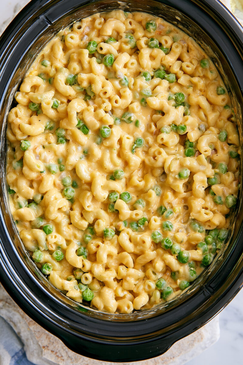 Slow Cooker 4 Ingredient Poor Mans Pea Macaroni %E2%80%931