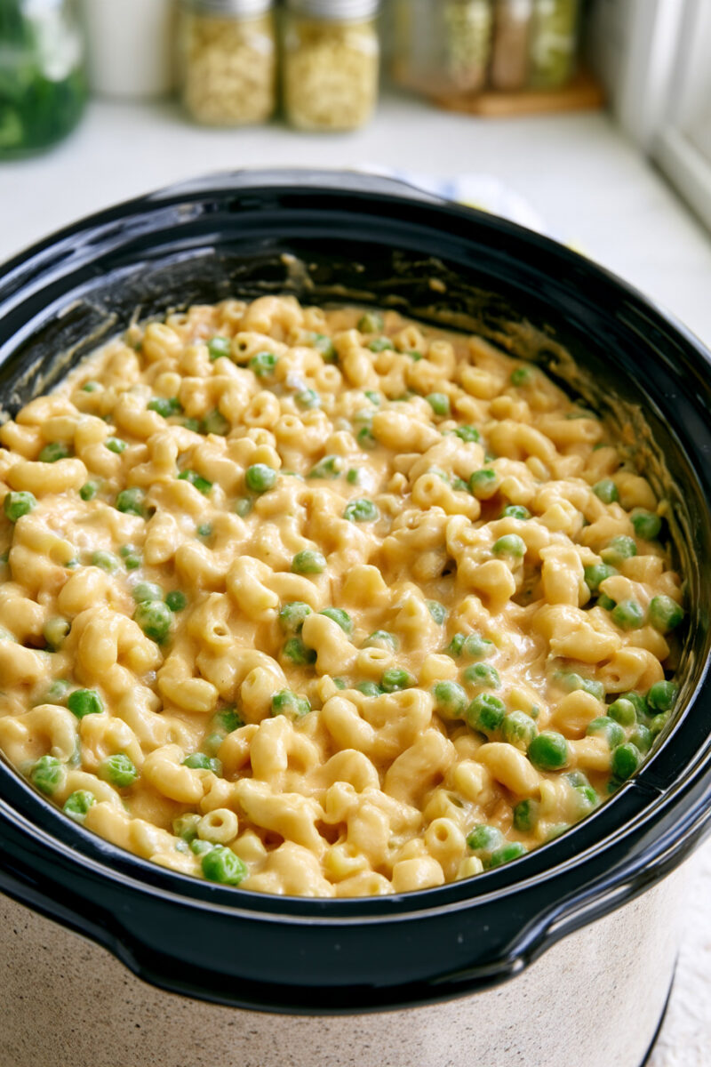 Slow Cooker 4 Ingredient Poor Mans Pea Macaroni %E2%80%932