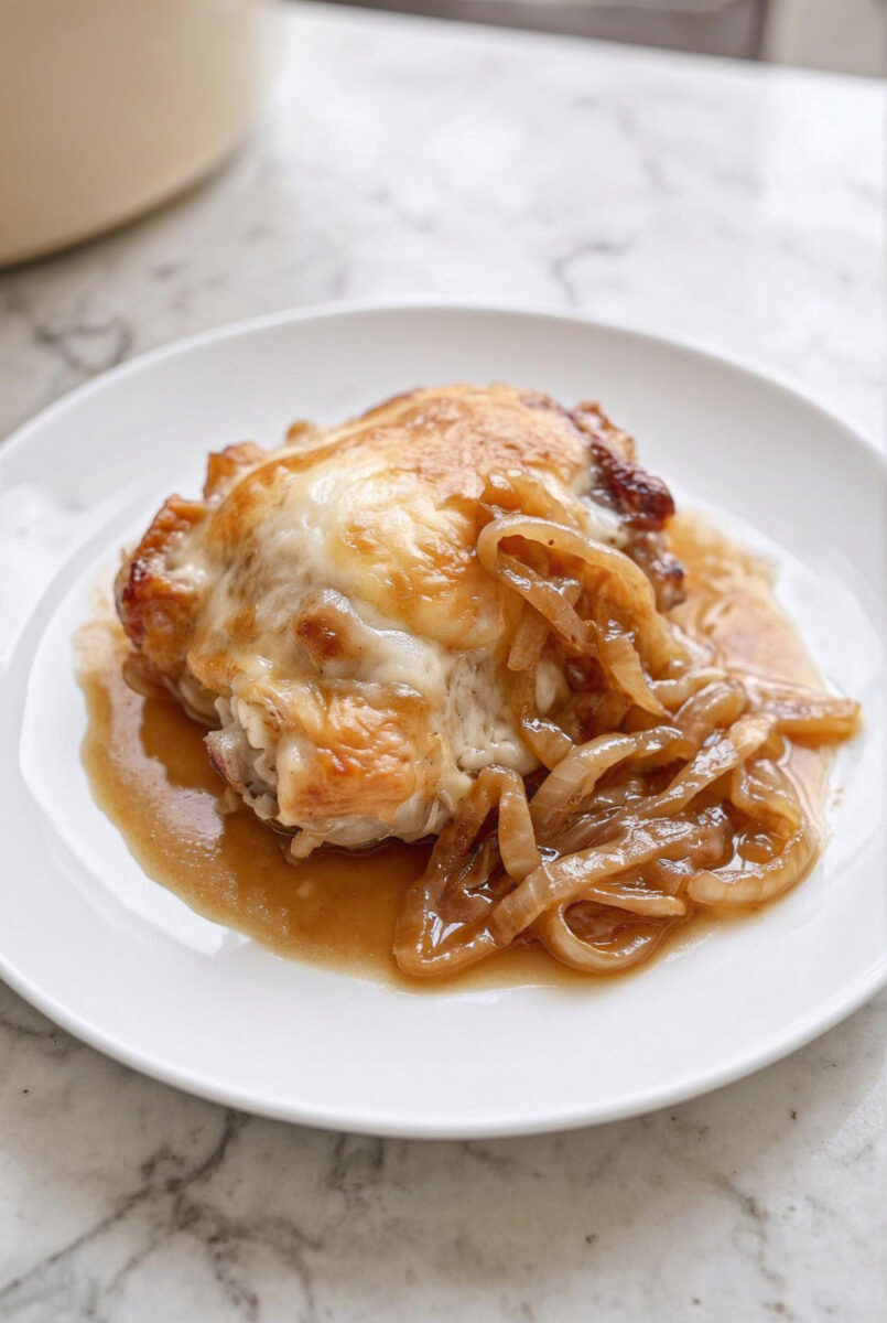 Slow Cooker French Onion Chicken Recipe 5 Slow Cooker French Onion Chicken Recipe 5