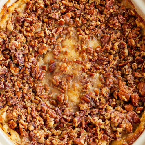 Slow Cooker Pecan Crunch Latte Dump Cake 1