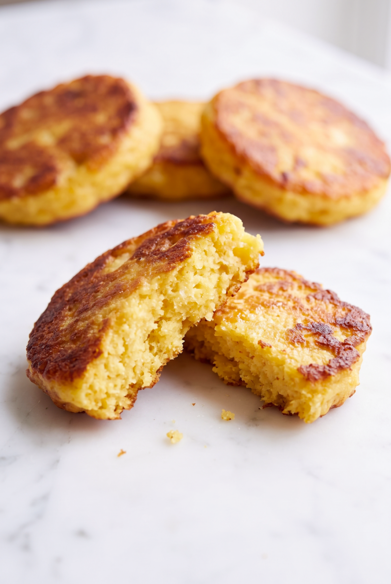 Southern 4 Ingredient Poor Man Hoecakes 3