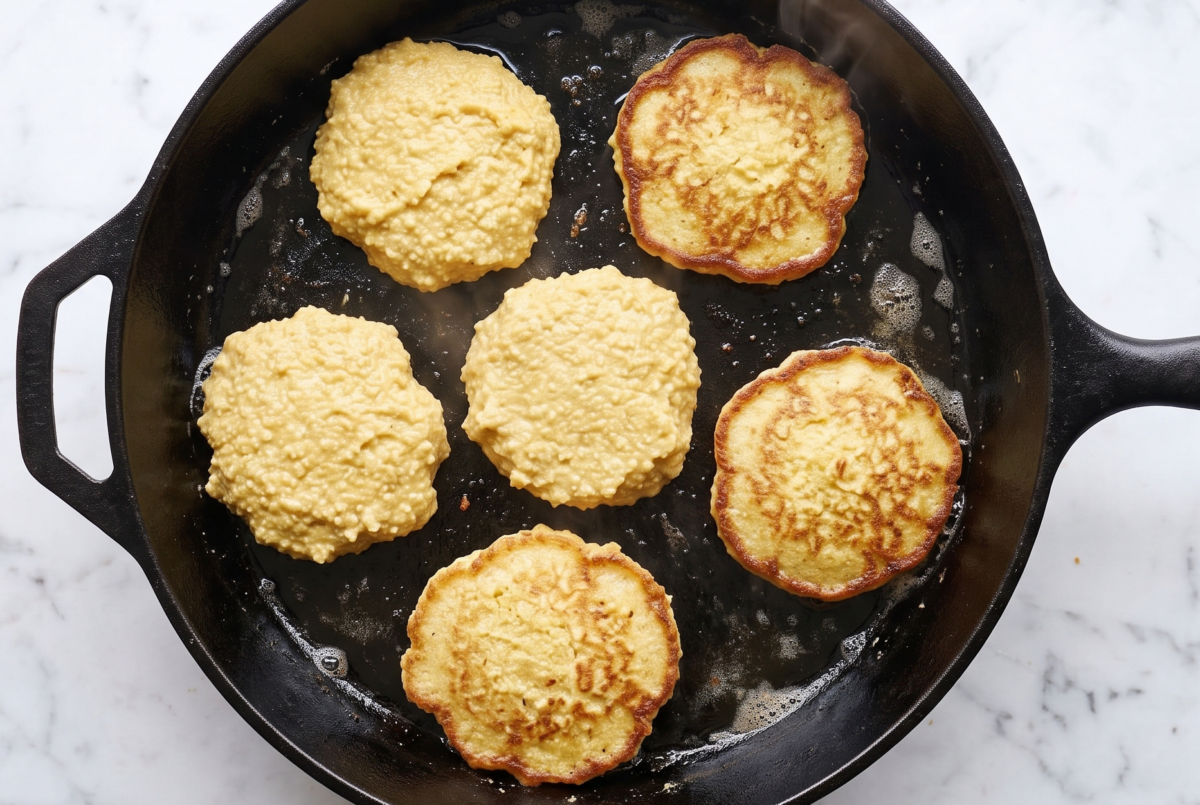 Southern 4 Ingredient Poor Man Hoecakes ip2 edited
