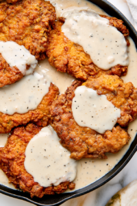 Southern Chicken Fried Steak with Gravy 1 1